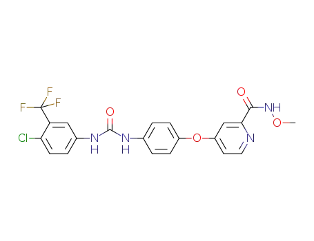 4-(4-(3-(4-chloro-3-(trifluoromethyl)phenyl)ureido)phenoxy)-N-methoxypicolinamide