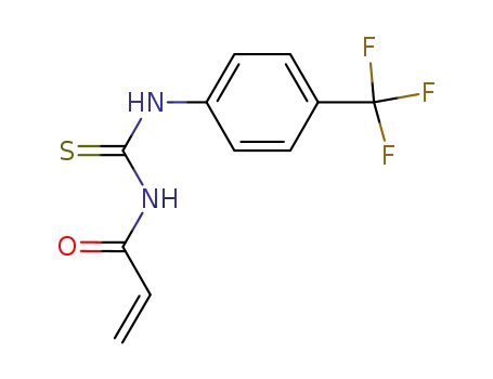 4-(trifluoromethyl)phenylthiourea acrylamide