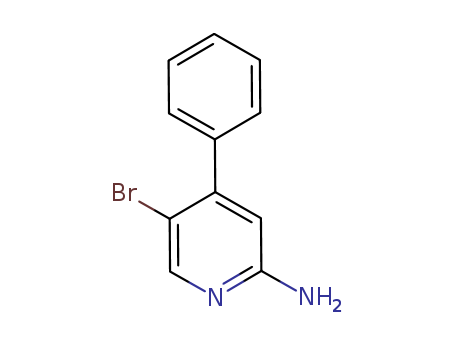 2-Amino-5-bromo-4-phenylpyridine