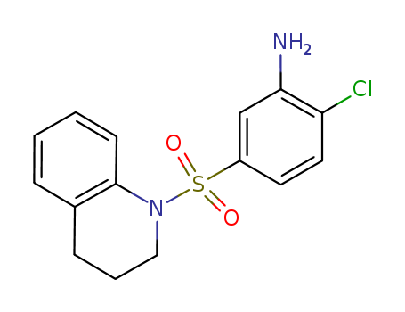 1-(3-AMINO-4-CHLOROBENZENESULFONYL)-1,2,3,4-TETRAHYDROQUINOLINE