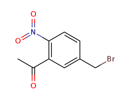 1-(5-(bromomethyl)-2-nitrophenyl)ethanone