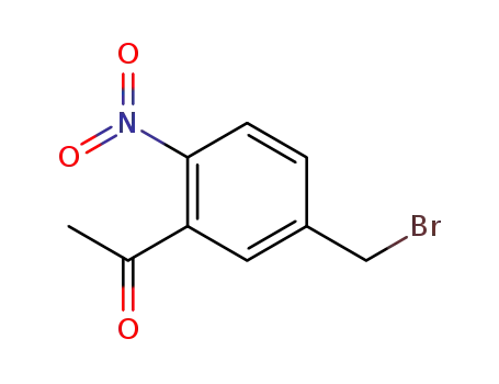 Ethanone, 1-[5-(bromomethyl)-2-nitrophenyl]-