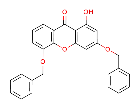 9H-Xanthen-9-one, 1-hydroxy-3,5-bis(phenylmethoxy)-