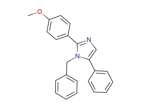 1-benzyl-2-(4-methoxyphenyl)-5-phenyl-1H-imidazole