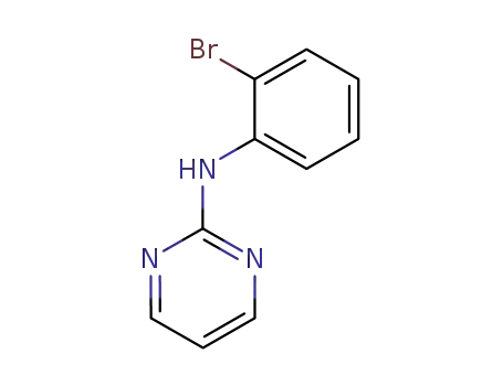 Molecular Structure of 127813-30-3 (2-(2-bromophenylamino)pyrimidine)