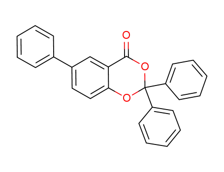 2,2,6-triphenyl-4H-benzo[d][1,3]dioxin-4-one