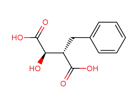 2R-hydroxy-3S-(phenylmethyl)butanedioic acid