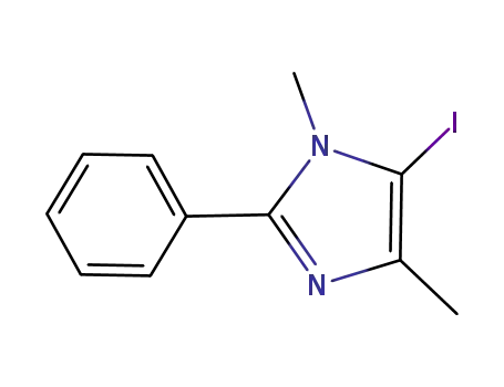 5-iodo-1,4-dimethyl-2-phenyl-1H-imidazole