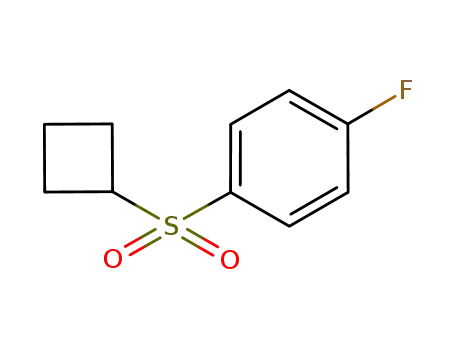 1-(cyclobutylsulfonyl)-p-fluorobenzene