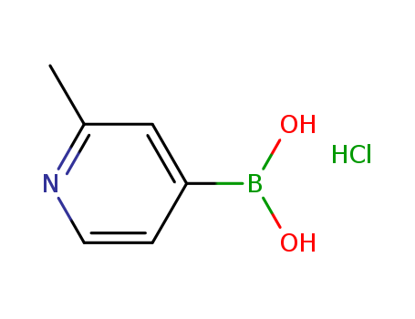 Boronic acid,(2-methyl-4-pyridinyl)-, hydrochloride (9CI)