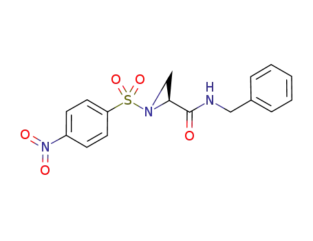 N-benzyl-1-p-nosyl-L-aziridine-2-carboxamide