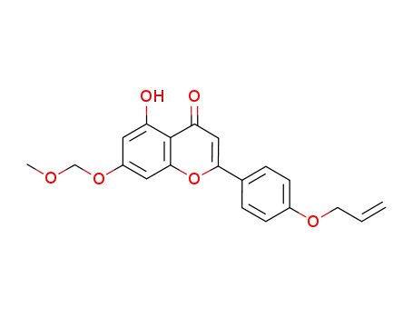 5-hydroxy-7-methoxymethoxy-2-(4-allyloxyphenyl)-4H-chromen-4-one