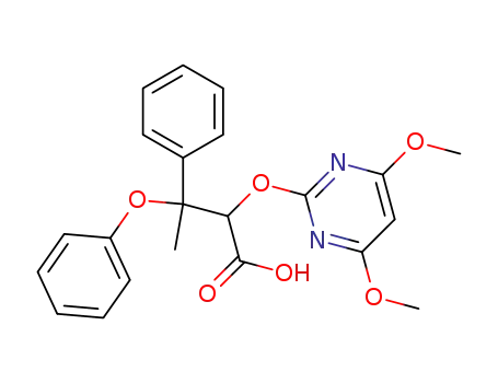 Molecular Structure of 159308-03-9 (4,6-DiMethoxy-β-Methyl-3-phenoxy AMbrisentan)