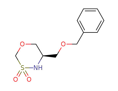 (5R)-5-[(benzyloxy)methyl]-[1,3,4]-oxathiazinane-3,3-dioxide