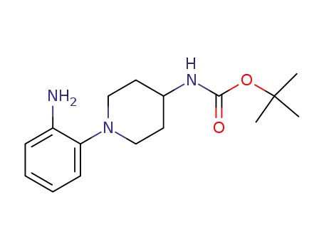 4-(BOC-AMINO)-1-(2-AMINOPHENYL)-PIPERIDINE