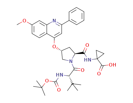 C<sub>36</sub>H<sub>44</sub>N<sub>4</sub>O<sub>8</sub>