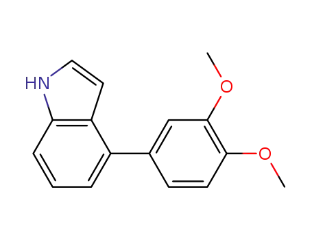 1H-Indole, 4-(3,4-dimethoxyphenyl)-