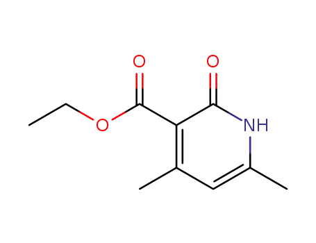 Molecular Structure of 16108-48-8 (Ethyl 2-hydroxy-4,6-diMethylnicotinate)