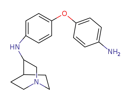 N-[4-(4-aminophenoxy)phenyl]quinuclidin-3-amine