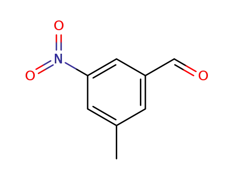 Molecular Structure of 107757-06-2 (3-Methyl-5-nitrobenzaldehyde)