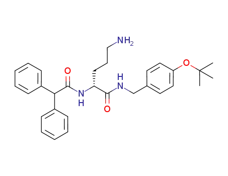 (R)-N'-(4-tert-butoxybenzyl)-N<sup>α</sup>-(2,2-diphenylacetyl)ornithinamide