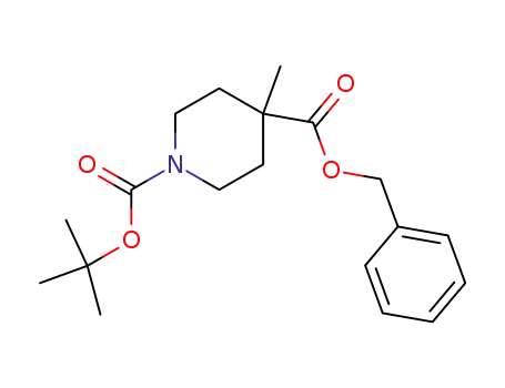 benzyl 1-tert-butoxycarbonyl-4-methyl-4-piperidinecarboxylate