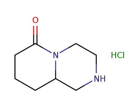 Molecular Structure of 930782-67-5 (OCTAHYDRO-PYRIDO[1,2-A]PYRAZIN-6-ONE HYDROCHLORIDE)