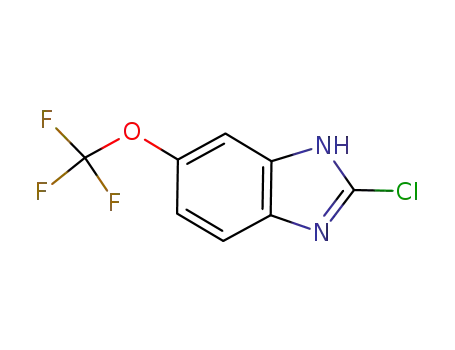 1H-BENZIMIDAZOLE, 2-CHLORO-5-(TRIFLUOROMETHOXY)-