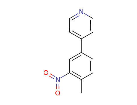Pyridine, 4-(4-methyl-3-nitrophenyl)-
