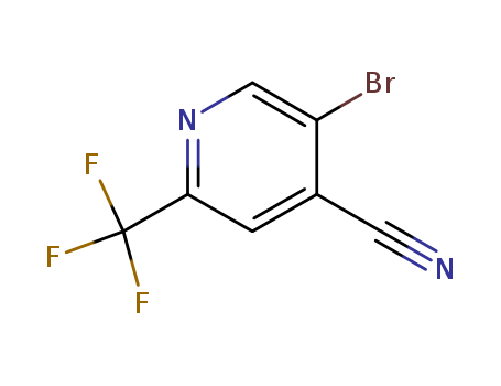 5-bromo-2-(trifluoromethyl)isonicotinonitrile