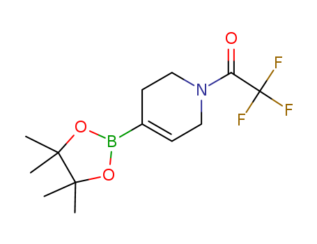 2,2,2-trifluoro-1-(4-(4,4,5,5-tetraMethyl-1,3,2-dioxaborolan-2-yl)-5,6-dihydropyridin-1(2H)-yl)ethanone Cas no.878805-74-4 98%