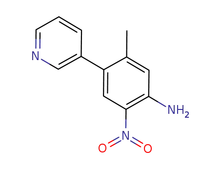 5-methyl-4-(pyridin-3-yl)-2-nitroaniline