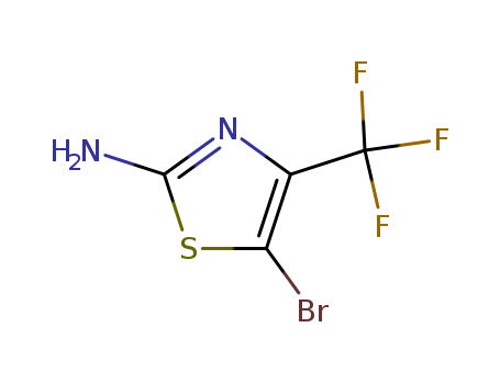 5-bromo-4-trifluoromethyl-thiazole-2-ylamine