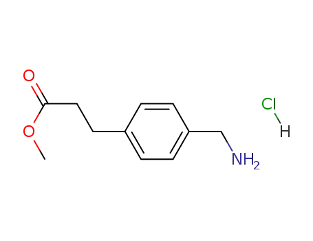 메틸 3- (4- 아미노 메틸페닐) 프로 파노 에이트 (HCl)