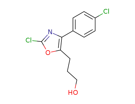 3-(2-chloro-4-(4-chlorophenyl)-5-oxazolyl)-1-propanol