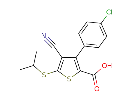C<sub>15</sub>H<sub>12</sub>ClNO<sub>2</sub>S<sub>2</sub>