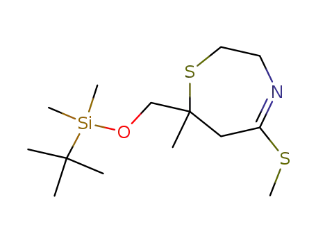 7-({[tert-butyl(dimethyl)silyl]oxy}methyl)-7-methyl-5-(methylthio)-2,3,6,7-tetrahydro-1,4-thiazepine