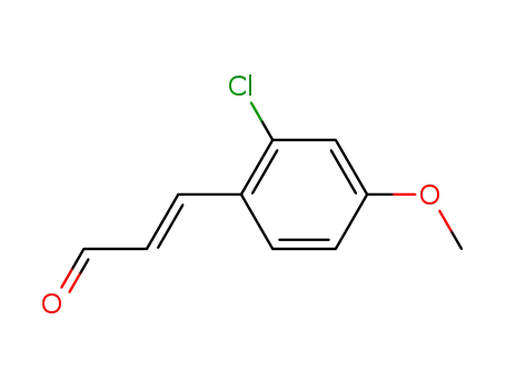 3-(2-chloro-4-methoxy-phenyl)-propenal