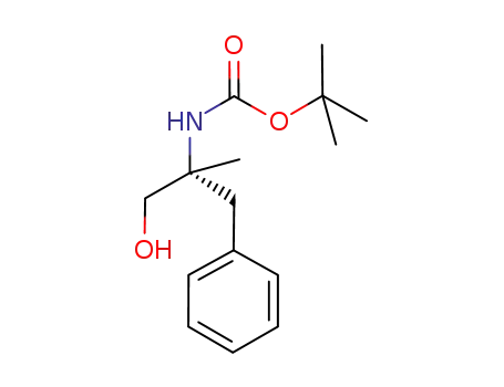 tert-butyl (R)-(1-hydroxy-2-methyl-3-phenylpropan-2-yl)carbamate