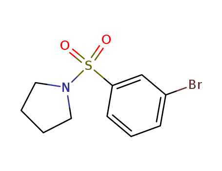 1-((3-Bromophenyl)sulfonyl)pyrrolidine