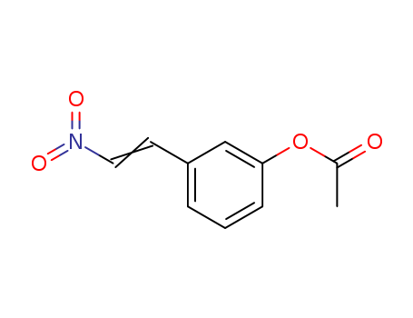 Phenol,3-(2-nitroethenyl)-, 1-acetate