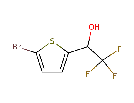 1- (5- 브로 모티 엔 -2-YL) -2,2,2- 트리 플루오로 에탄올