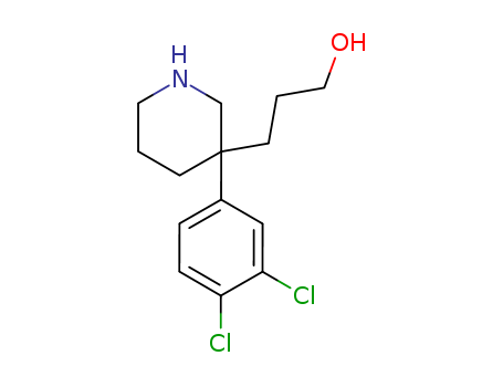 3-(3-(3,4-Dichlorophenyl)piperidin-3-yl)propan-1-ol