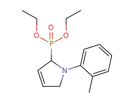 diethyl 2,5-dihydro-1-o-tolyl-1-pyrrol-2-yl-2-phosphonate