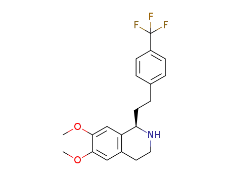 (R)-6,7-dimethoxy-1-(4-(trifluoromethyl)phenethyl)-1,2,3,4-tetrahydroisoquinoline