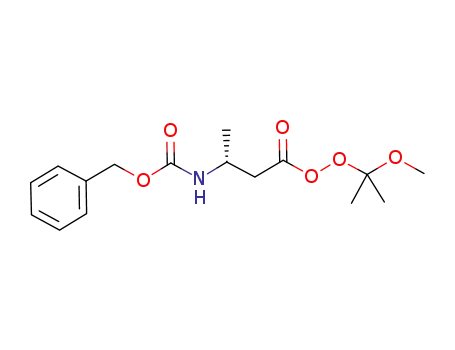 (3R)-benzyloxycarbonylaminobutaneperoxoic acid 1-methoxy-1-methylethyl ester