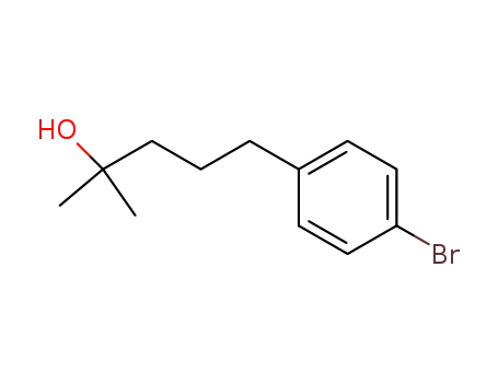 5-(4-bromophenyl)-2-methylpentan-2-ol