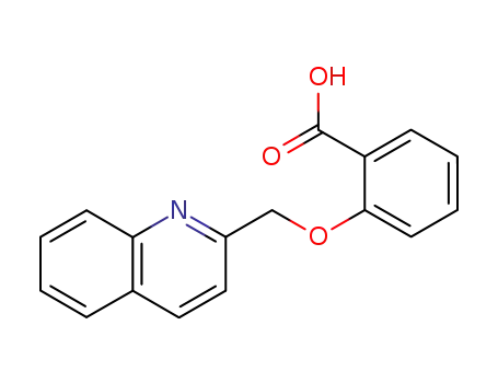 2-(2-quinolinylmethoxy)benzoic acid