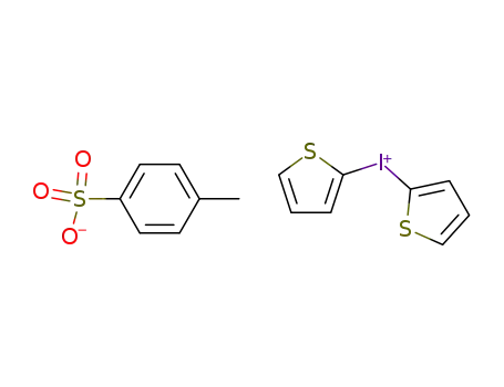 Molecular Structure of 1026668-29-0 (bis(2-thiophenyl)iodonium tosylate)