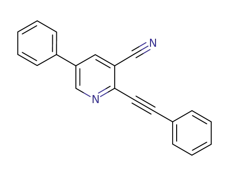 5-phenyl-2-phenylethynyl-pyridine-3-carbonitrile